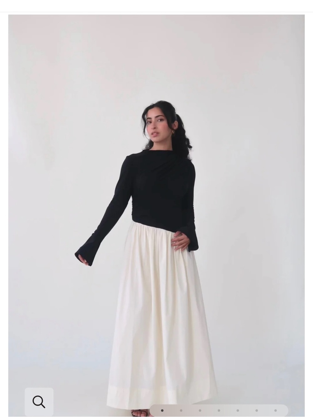 Women's Asymmetrical Dress- Elegant Full-Length Dress
